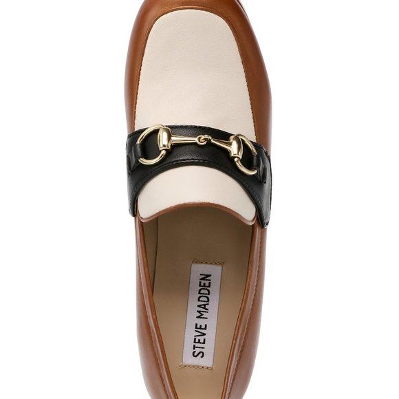steve madden cinderella horsebit platform loafers